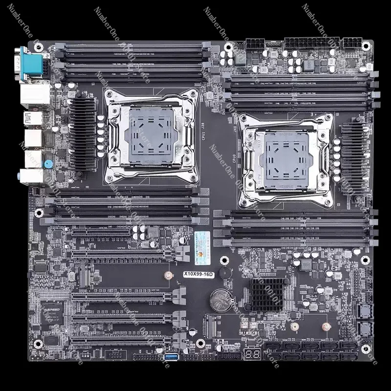 X10x99-16d dual-channel luxury large board brand new genuine + e5 processor