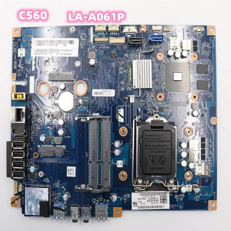 

ZWA00 LA-A061P For Lenovo C560 CIH81S Motherboard 90005376 2G GPU H81 DDR3 LGA 1150 100% Tested Fast Ship LSC