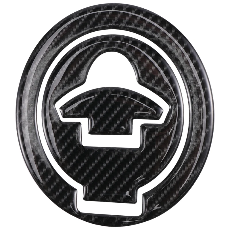 A17M-Motorcycle Carbon Fiber Fuel Tank Cover Sticker Decal For YAMAHA YZF-R3 R25 R15 MT-03 Gas Cap Protection Sticker