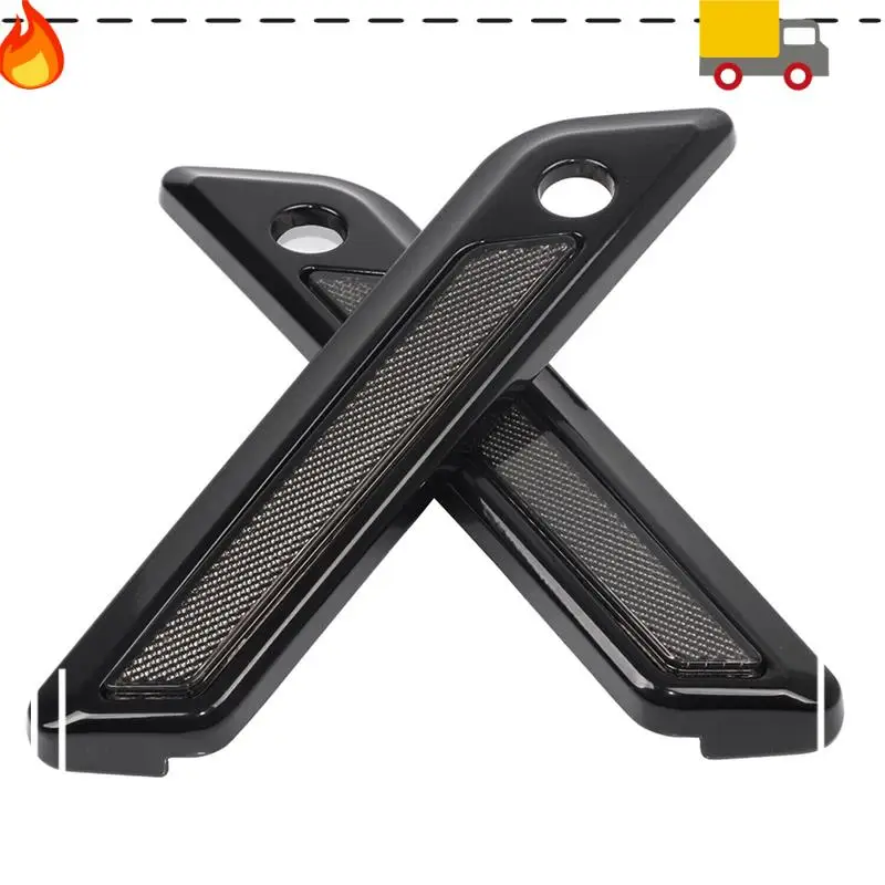 

Discount-2PCS Saddle Bag Hinge Latch Covers Replacement Parts Accessories For Touring Electra Road Street Glide 14-23