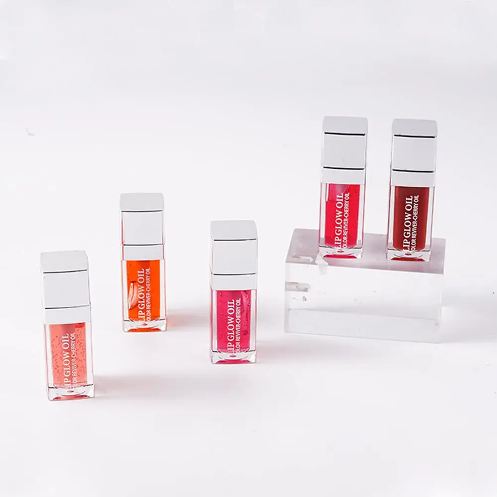 Crystal Clear Geléia Lip Gloss, óleo hidratante, preenchimento antiaderente, batom sexy, cuidados de maquiagem, moda, novo