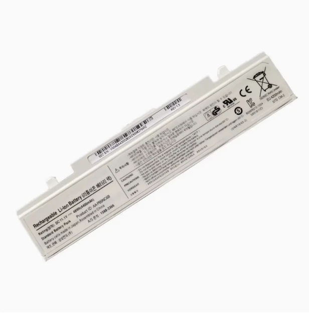 Batería blanca para portátil Samsung R428 Rf712 Np270E4E/E5E 270E4V/5V