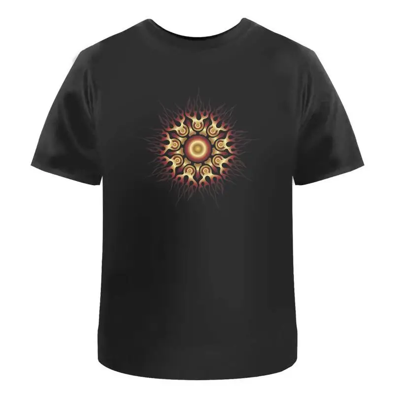 

Sun Pattern' Cotton T Shirt Ta022435