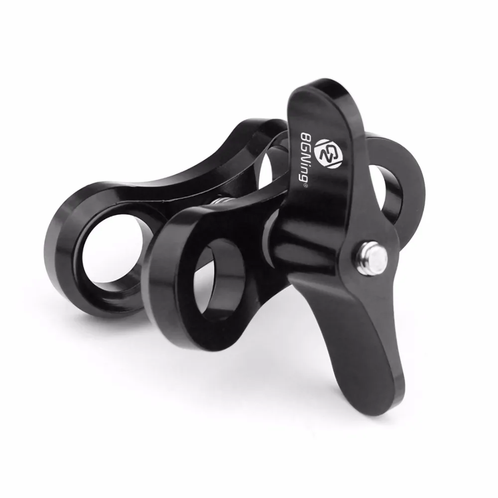 Tauchen DSLR Kamera käfig Dual Handheld Tray Halterung Buttery Clip Kohle faser Verlängerung sarm schwimmende Stativ halterung für Gopro 13 – Detail 17