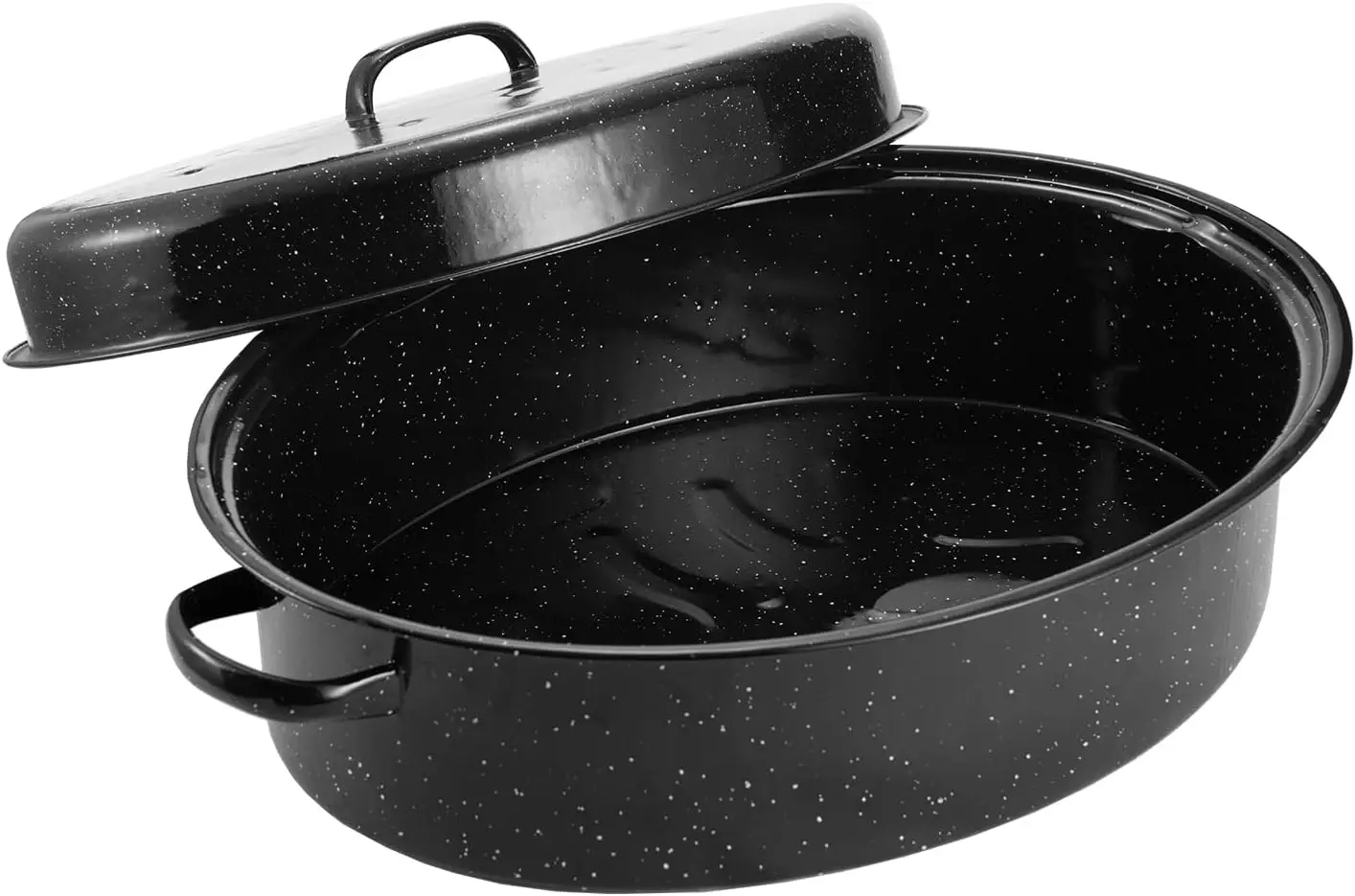 

Кухонная посуда из гранита, эмалированная, с крышкой в виде купола