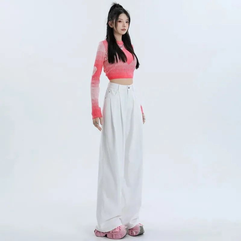 Jean évasé femme pantalon Vintage Patchwork rétro bleu Denim Y2K esthétique mode confortable décontracté taille haute Style