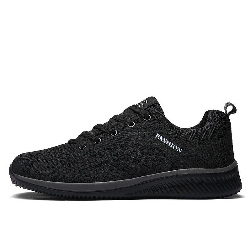 Men‘s Sneakers Casual Mesh Breathable Light Men Sports Soft Flat Shoes Outdoor Mens Summer Unisex Shoes Plus Size 48 Deporte