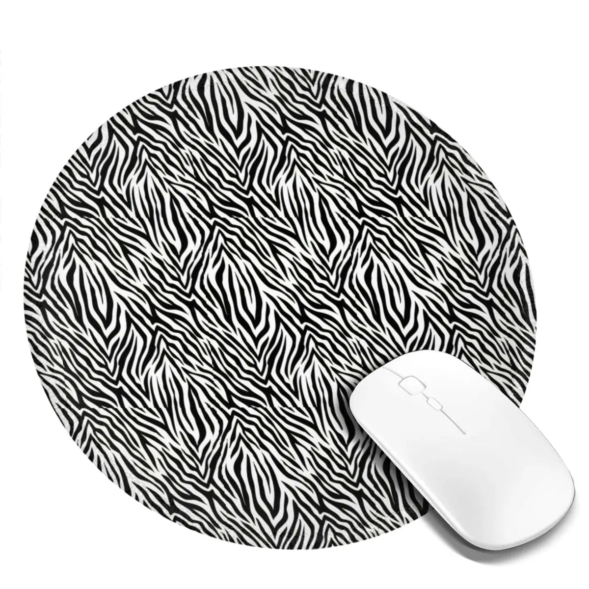 

Gamer Mouse Pad Zebra Stripes Anti-Slip Mousepad Desk Accessories Animal Skin Print Graphic Mouse Mats For PC Laptop Computer