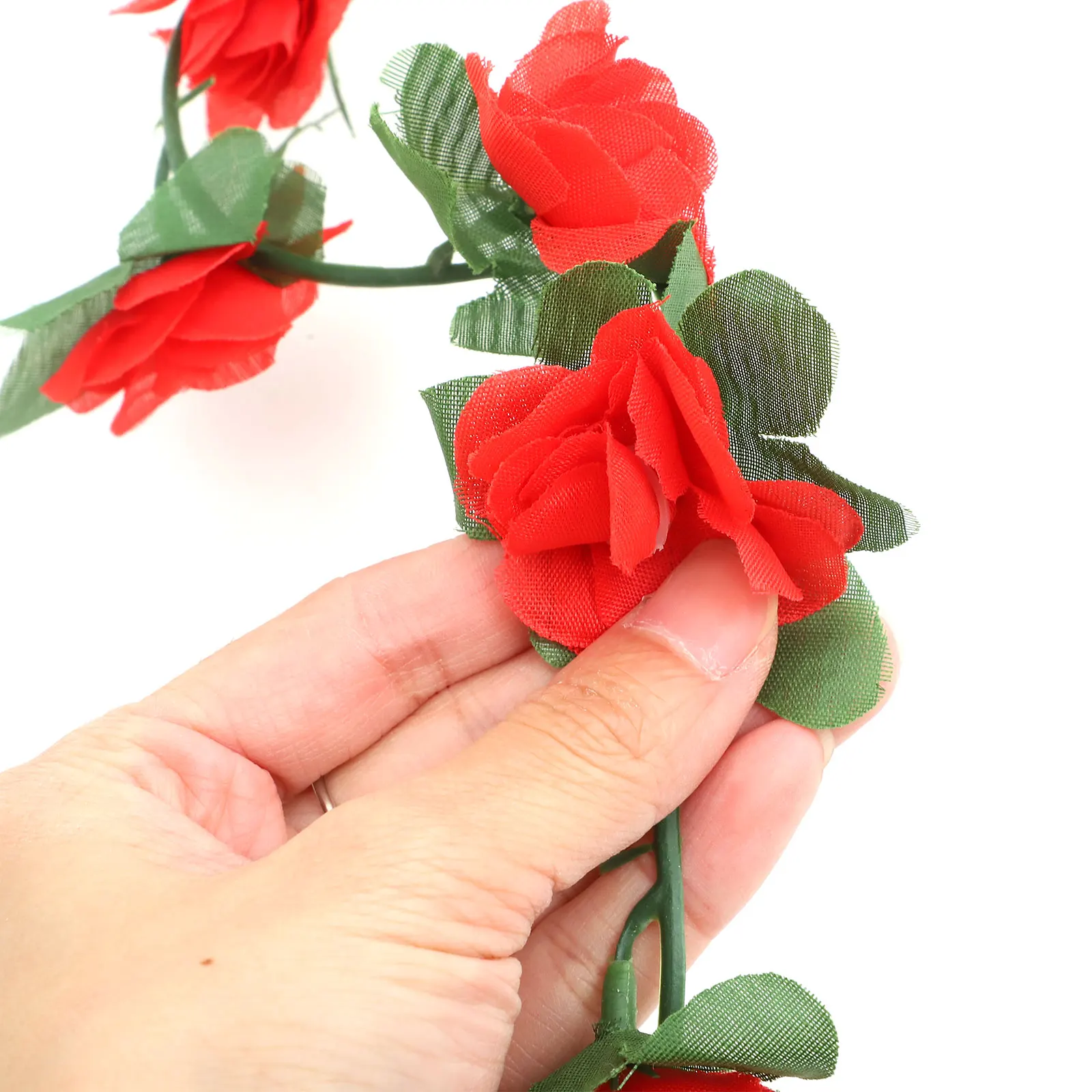 

Artificial Garland Fake Flower Vine Imitation Simulated Decorative Wreath Vines Room Decor Home Office Decoration