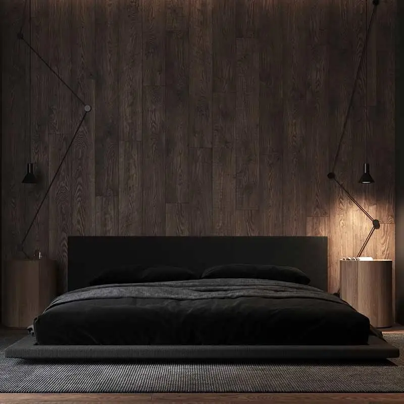Modern King Size Bed Design Minimalist Queen Upholstery Bed Sleeping Modern Sleeping Muebles Para Dormitorio Furniture