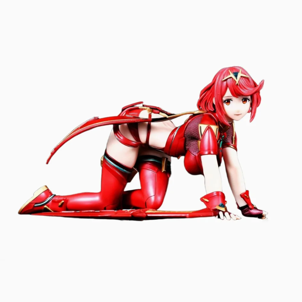 15cm xenoblade crônicas 2 estatueta pyra e mitra jogo menina anime figura de ação bonecas coleção pvc modelo brinquedos presente do feriado