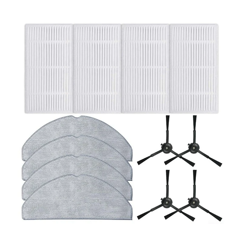 JDZD لـ Tapo RV30/RV20 جهاز آلي لتنظيف الأتربة ملحقات الكناس فرشاة جانبية مرشح خرقة