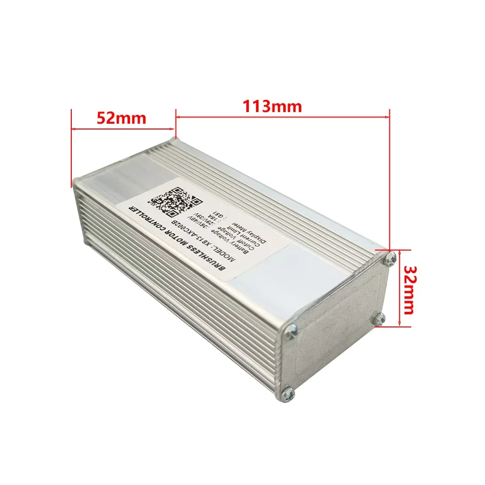 

Nulkomma Ebike Brushless Motor Controller X813-ACXC002B 36/48V 18A for G51 Protocol Electric Scooters MTB Speed Controller