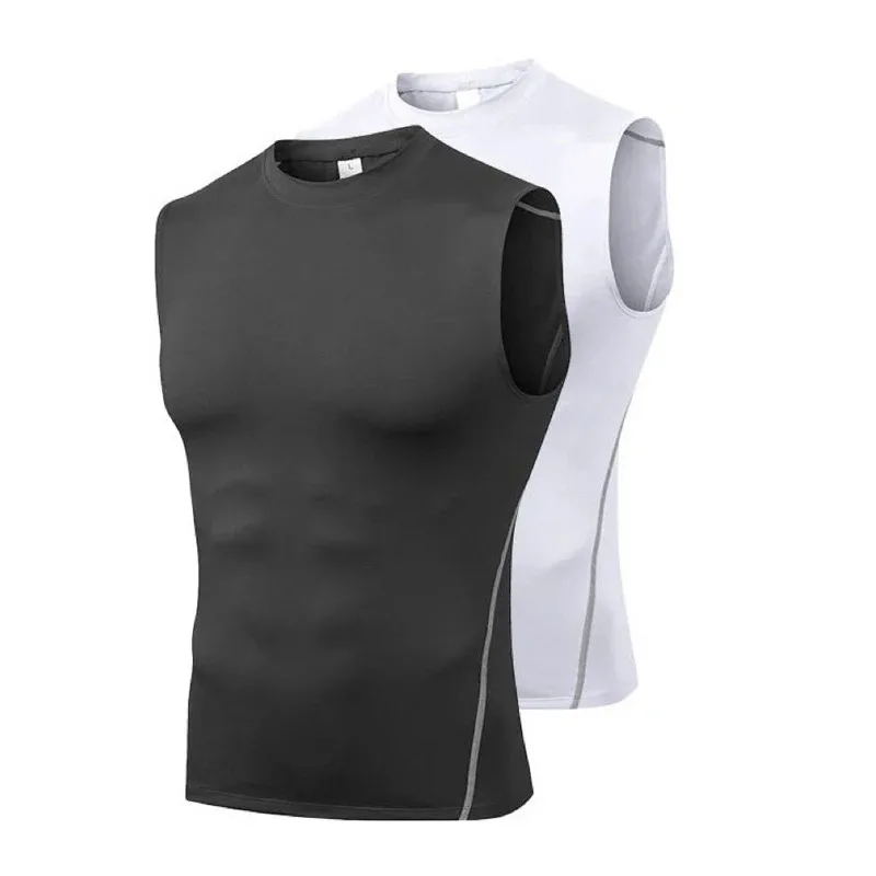 1Pcs Men Vest Runni…