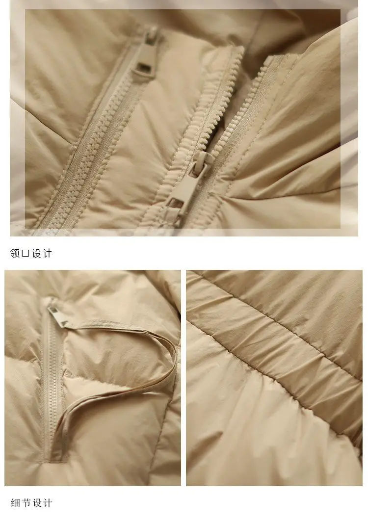Down Cotton Jackets Women's Short Coat 2023 New Korean Loose Oversized Thick Jacket Fashion Hooded Popular Cotton Jacket Winter