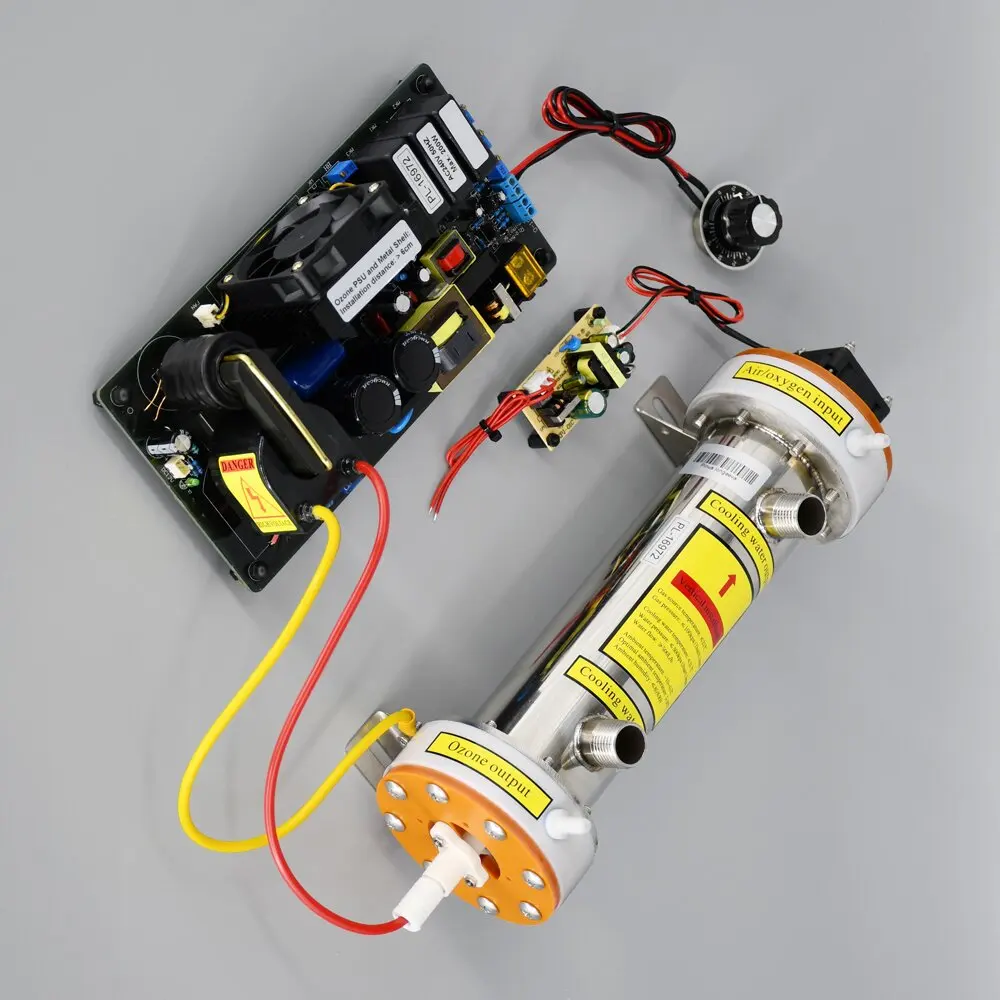 Bestseller  20G/H 20grams Variable, Water-Cooled Ozone generator for Aquarium Farming, Pool and Wastewater Treatment PLC ORP  CE