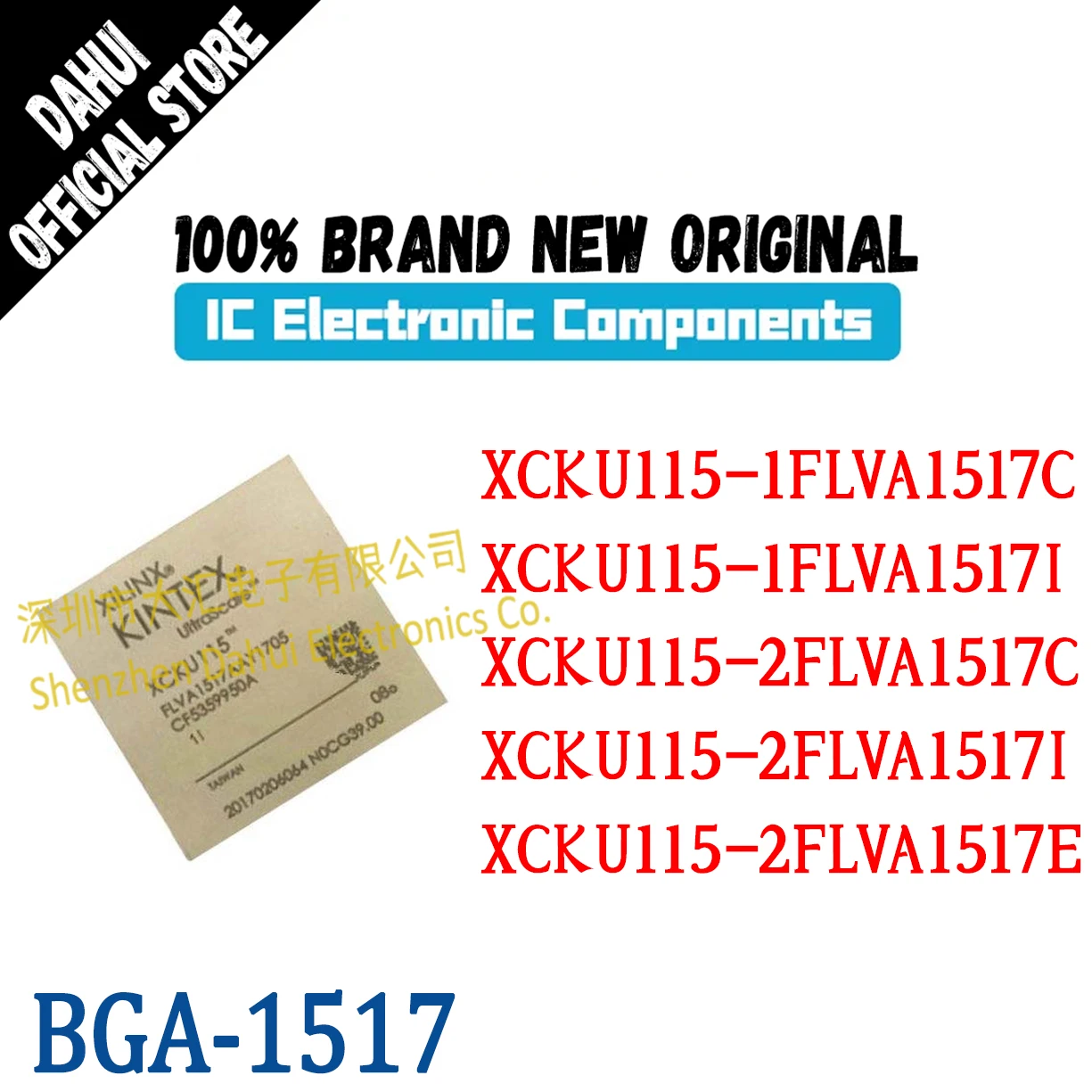 

XCKU115-1FLVA1517C XCKU115-1FLVA1517I XCKU115-2FLVA1517C XCKU115-2FLVA1517I XCKU115-2FLVA1517E BGA-1517 chip IC new original