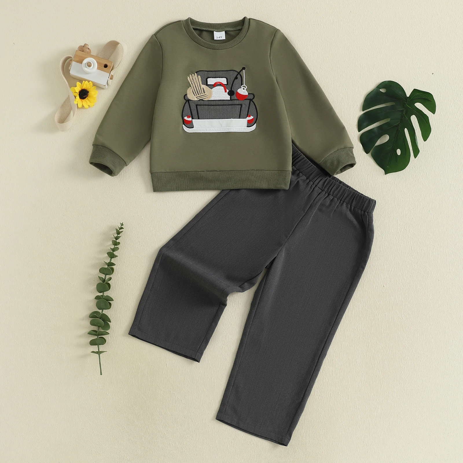 

Girl Winter Outfits Snowflake Print Hooded Jacket Fleece Lined Leggings 2 Pcs Set for Cold Weather Style