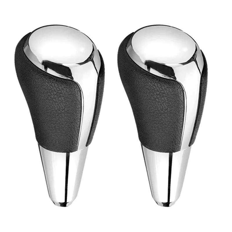 2PCS Automatic Gear Shift Knob for Toyota Camry Corolla RAV4 Prado Highlander Land Cruiser Vois