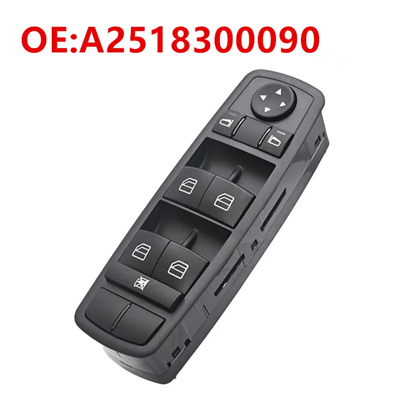 Power Window Master Switch A2518300090 A2518300590 A2518300390 For Benz W164 ML X164 GL W251 R Class 2006 2007 2008 2009-2012