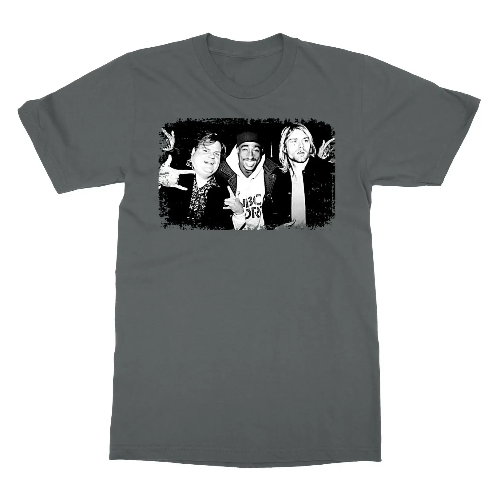 CHRIS FARLEY KURT PAC HANGING OUT Men''s T-Shirt