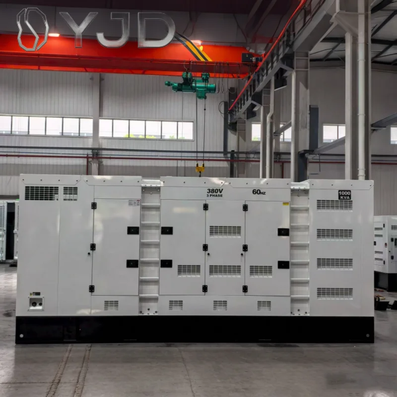 Power Heavy Generator 800kw 3 Phase Diesel Generator Genset 1000kva Cummis Power Generator 1000kva