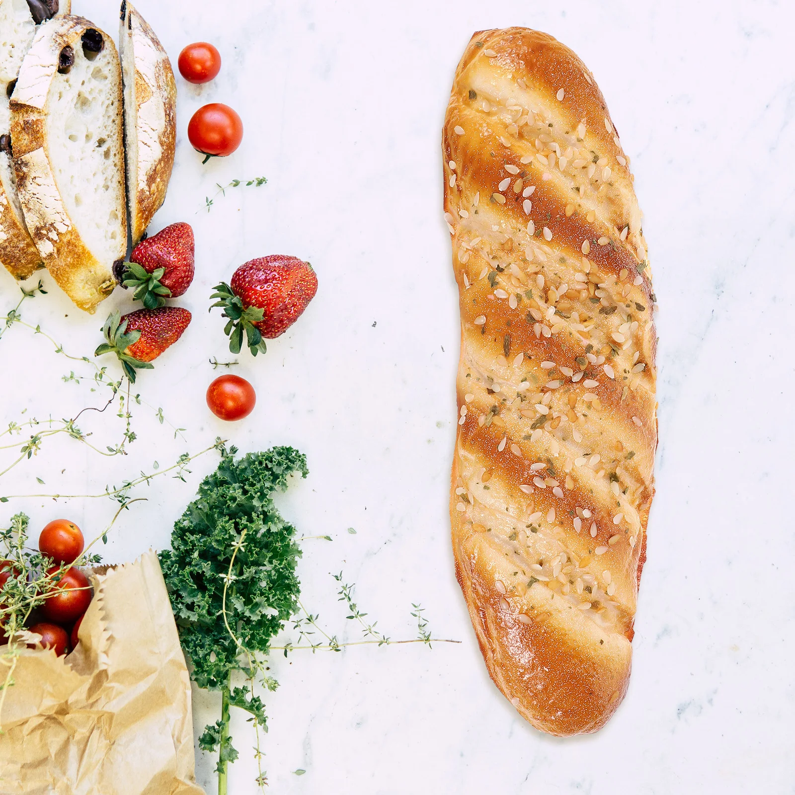 

Realistic Fake Bread Ornament Photography Prop Artificial Bread Shop Decoration Fake Food Food Model Display Prop