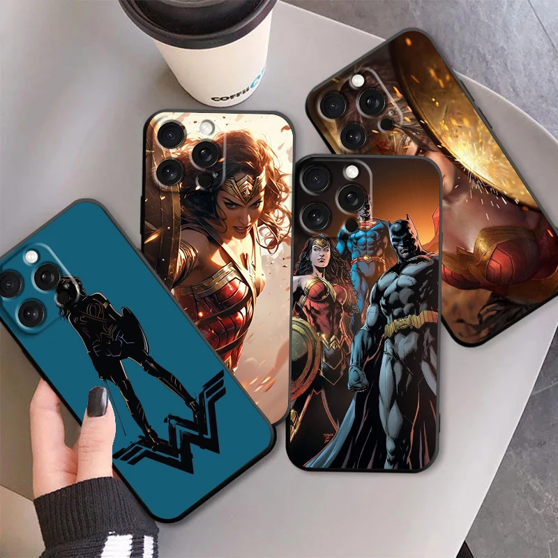 Черный чехол для телефона с изображением героев фильма «Чудеса» для iPhone 15 14 13 12 11 XS XR X 8 7 SE Pro Max Plus Mini