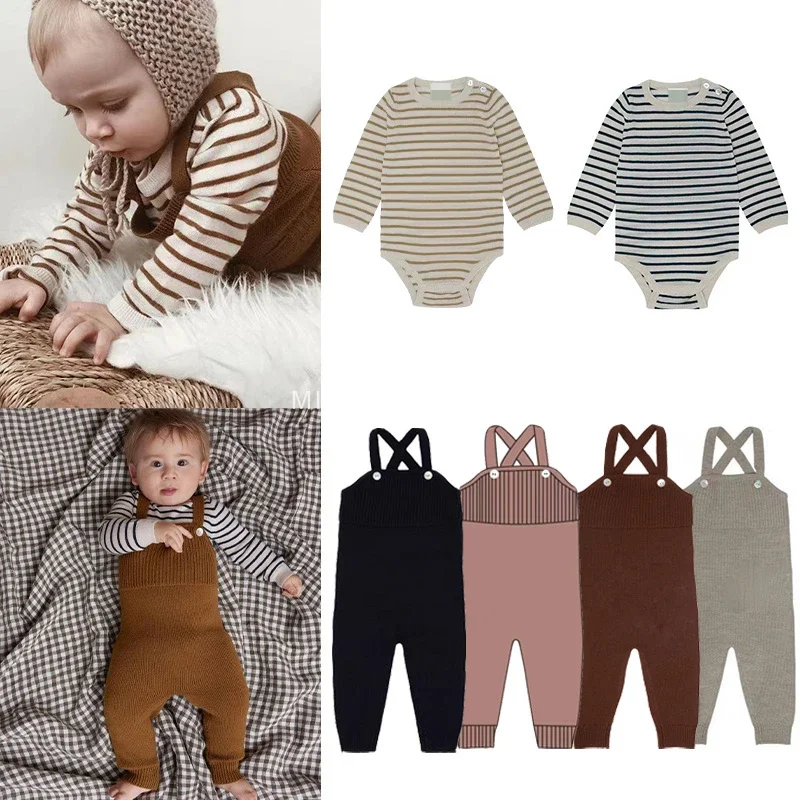 Baby Girl Romper New Autumn Made of Merino Wool Newborn Boys Outfit Set Kids Wool Overall One Piece Newborn Baby Clothes Bebes