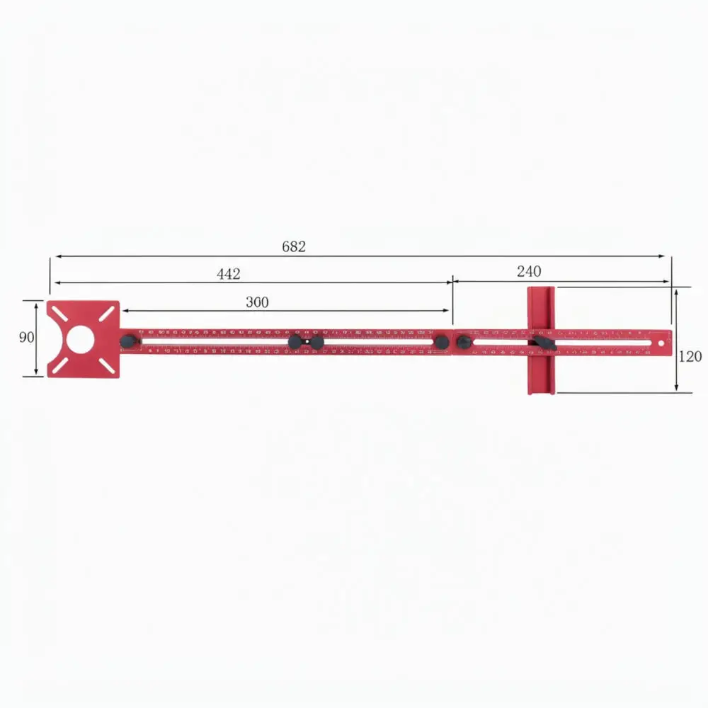 Router Circle Cutting Template For For Yisheng Trim Router Woodworking Precision Milling Circular Guide Base Tool