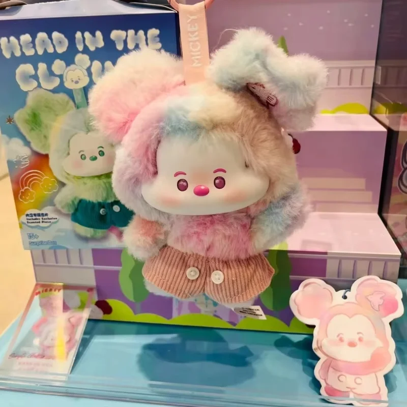 Miniso – boîte aveugle en vinyle série Mickey Cloud Fantasy, ornement mignon, décoration d'halloween tendance, cadeaux, jouets mignons
