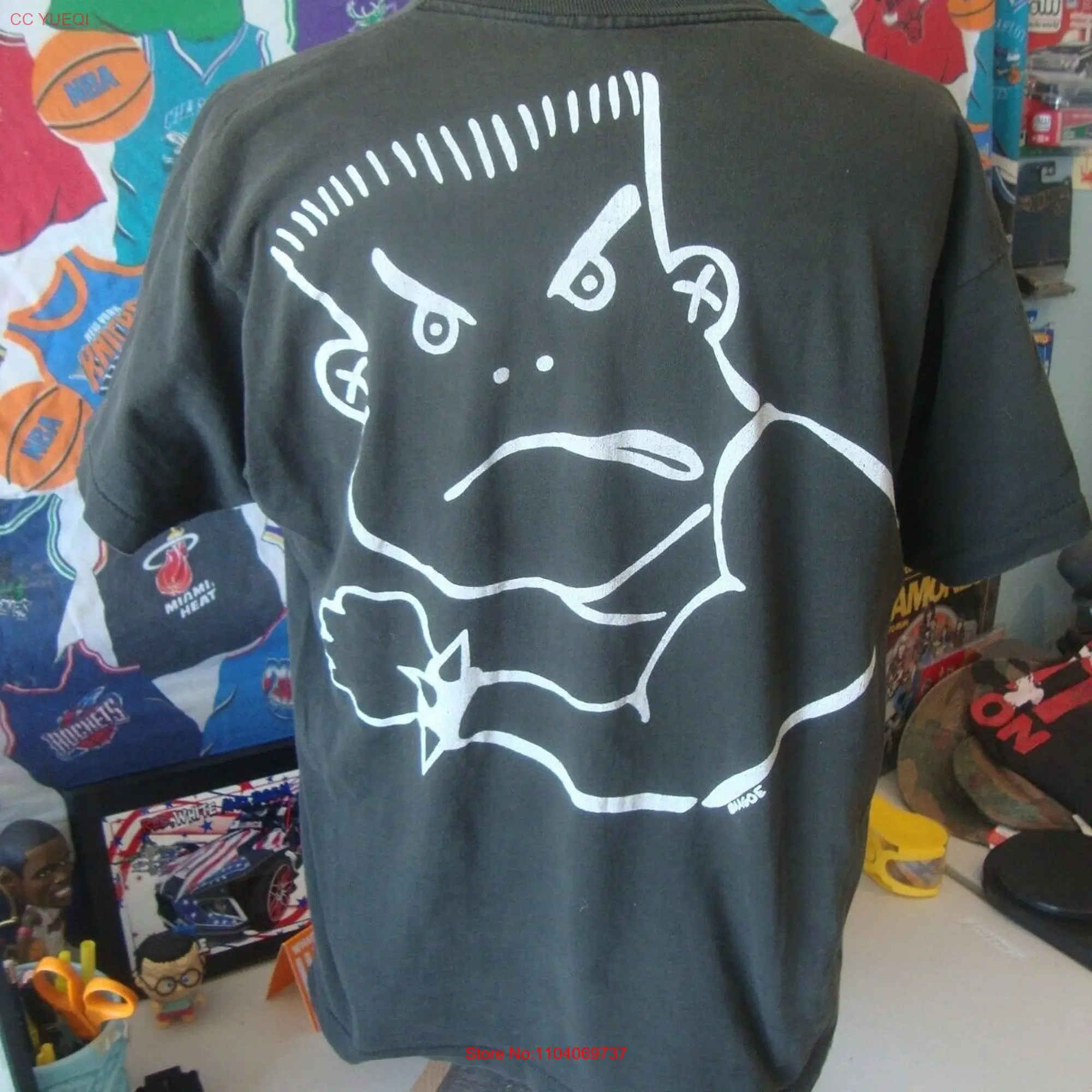 

Футболка с длинным или коротким рукавом Vtg 90's Life A Beach Surfgear Bad Boy Club, размер XL