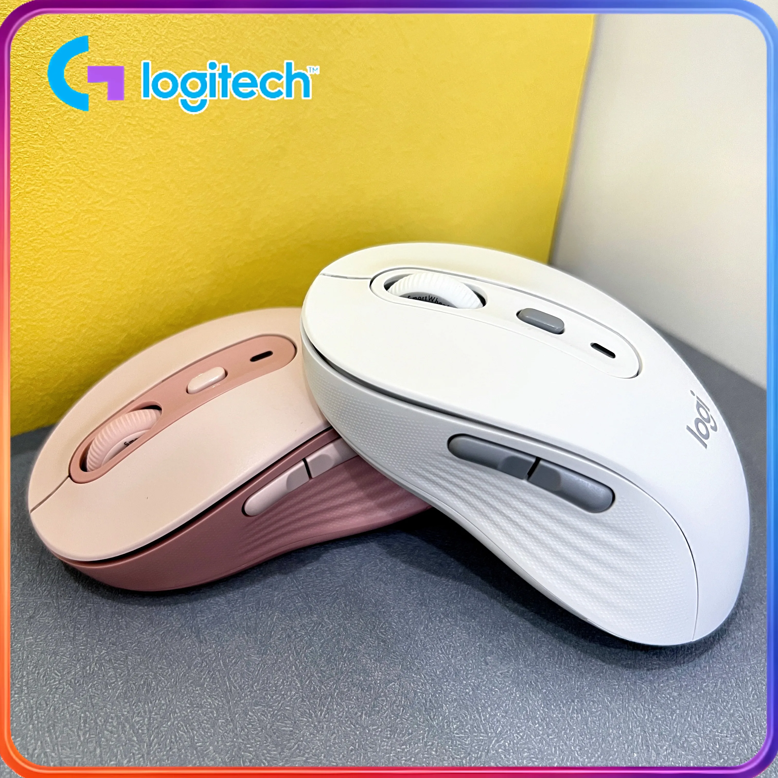 

Logitech M750 Silent Office Mouse, Ergonomic Design, Seamless Multi-Device Connectivity