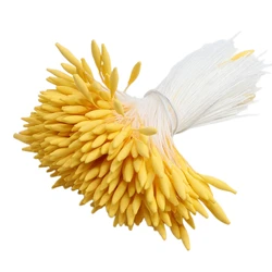 390pcs 2mm Single Heads Stamen DIY Artificial Mini Floral flower stamen pistil Muted Colour Stamen