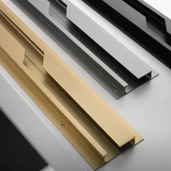 American 1000mm Long Black Aluminium Furniture Wardrobe Cabinet Door Handles Kitchen Cupboard Drawer Knobs Long Handle Hardware