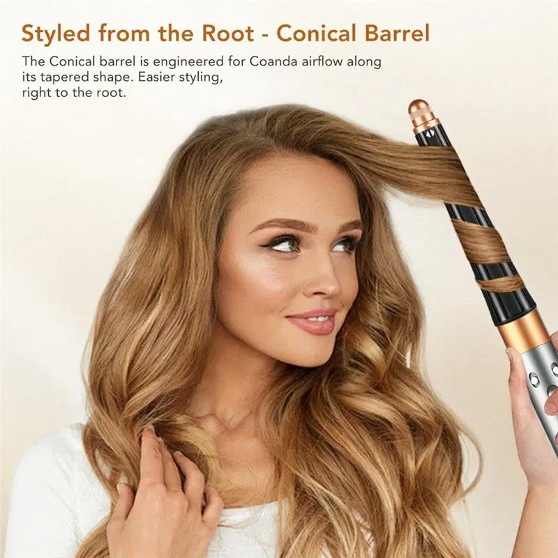 Zestaw nasadek stożkowych i do stylizacji przepływem powietrza Hot-For Dyson Airwrap Styler HS01 HS05 HS08 do gładkiej stylizacji włosów i kręcenia włosów