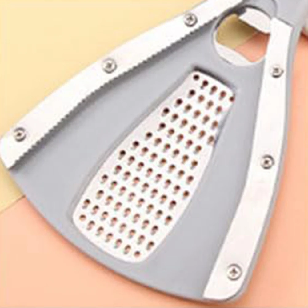 Practical-Bottle Opener Grater Two In One Tool, Vegetable Grater, Beer Cap Opener Kitchen Helper Gift