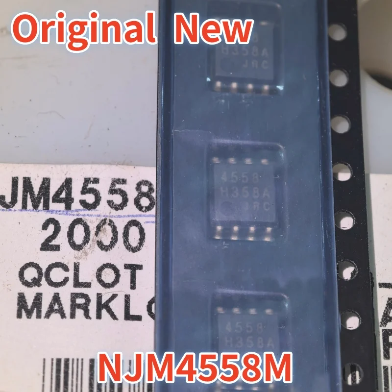 100-個-njm4558m、jrc4558m-本物の新品オリジナル
