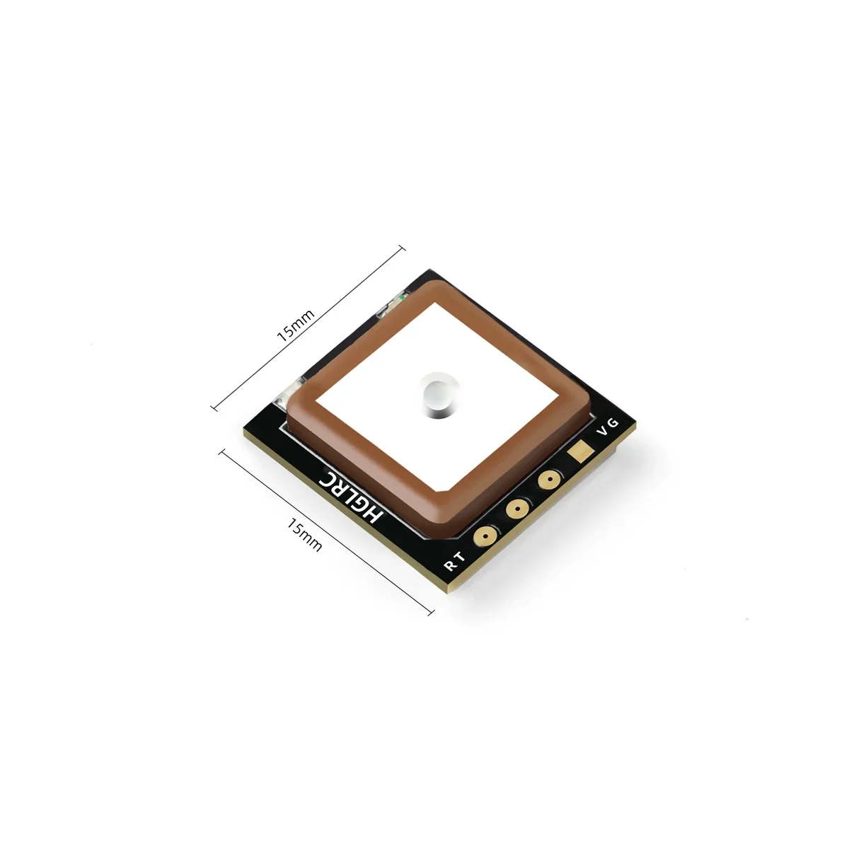HGLRC M100 MINI M10 Modulo GPS Antenna in ceramica incorporata per aereo RC FPV Freestyle Drone a lungo raggio Parti fai da te