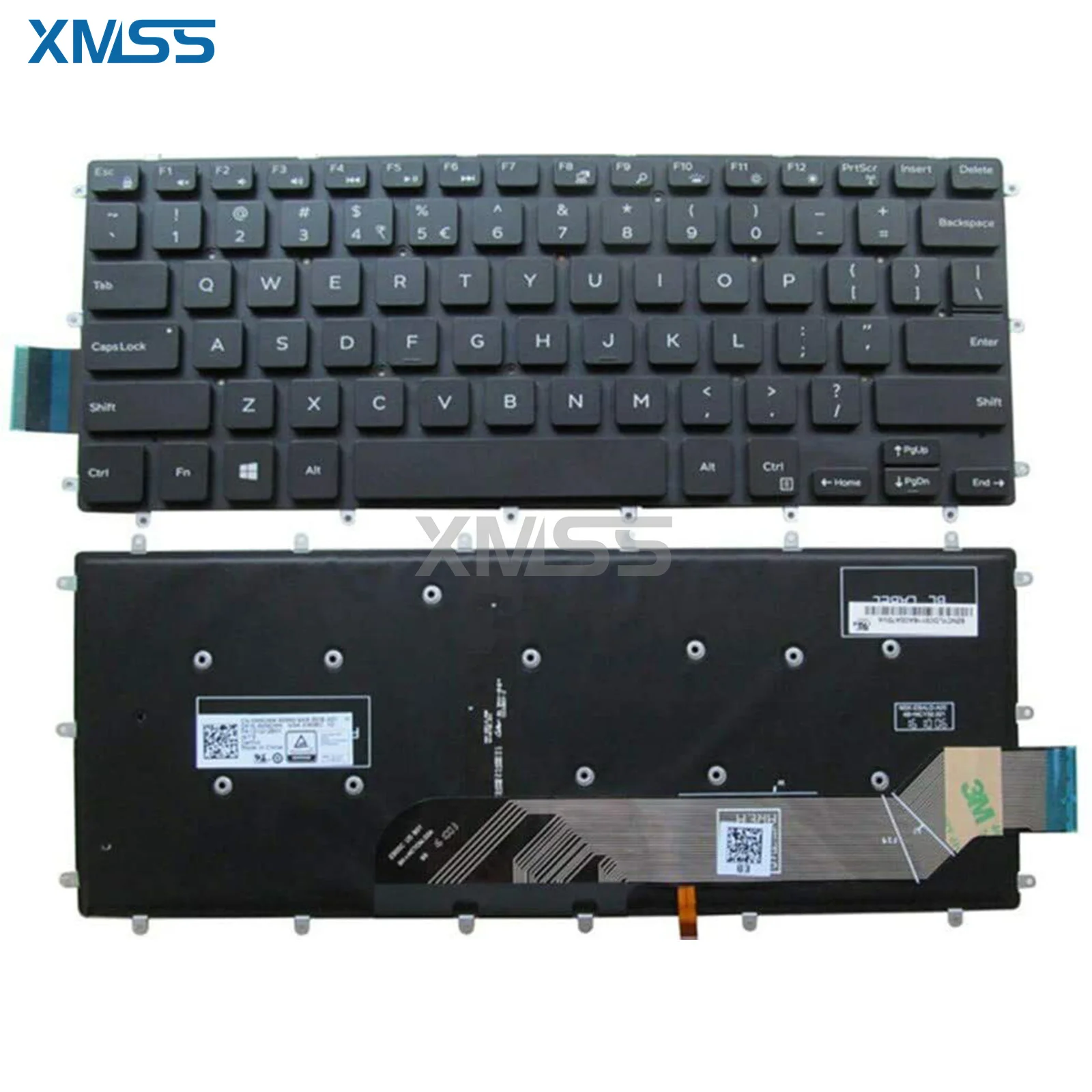 

US Keyboard Backlit FOR Dell P69G P69G001 P83G P83G001 P58F P58F001 P70F P70F001
