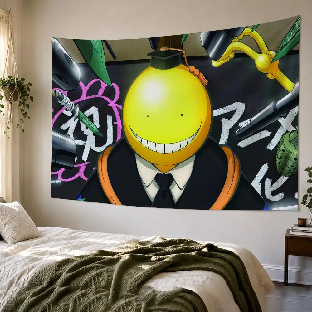 A-Assassination Classroom Tapestry Bedroom Living Room Bar Party House Home Dorm Interior Wall Decor Background Banner