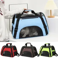 Portable Dog Cat Carrier Bag Pet Puppy Travel Bags Foldable Cats Handbag Travel Pet Bag Transport Bag Dog backpack harness