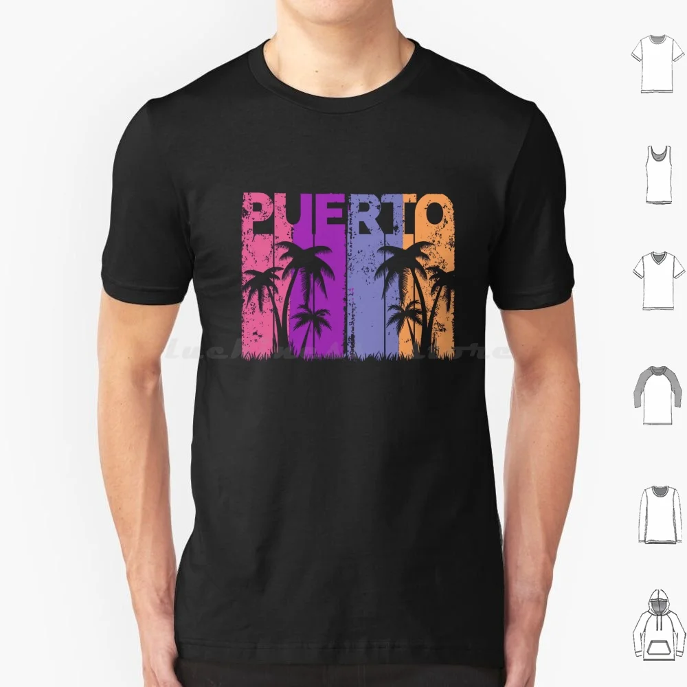 Puerto Morelos T Shirt Big Size 100% Cotton Port Morelos Cancun Mayan Riviera Cenote Route Tequila Mezcal Mexico Tulum Beach