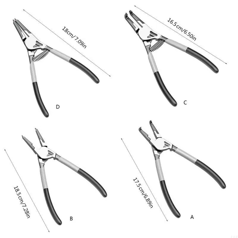 

2025 New Efficient Circlip Pliers Heavy Duty Plier Tool for Quick & Simple Rings Handling