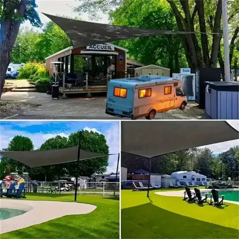 

Sunshade Net Black Breathable Outdoor Courtyard Sunshade Net Parking Space Balcony Canopy RV Sunshade Sun Protection Net