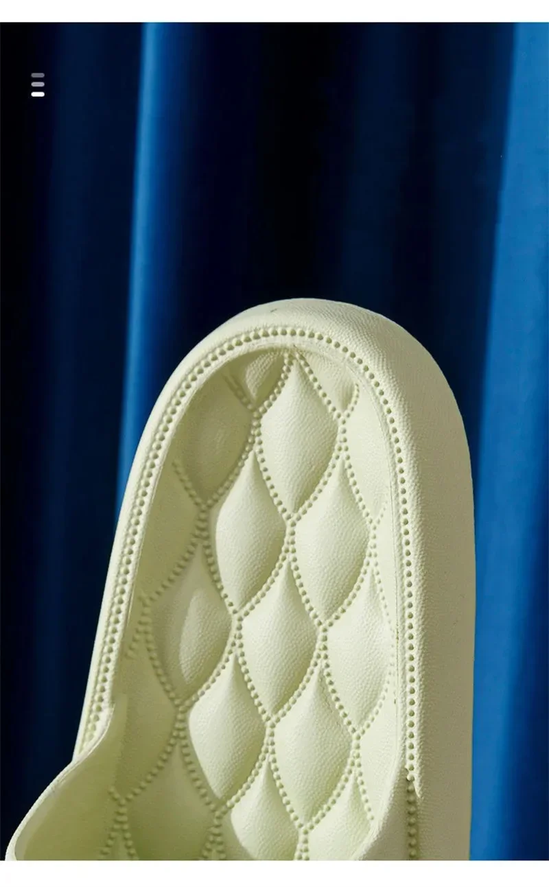 Vier-Jahreszeiten-Badezimmer-Anti-Rutsch-Hausschuhe für Damen aus EVA - Frosch-Design, weich, bequem, rutschfest, für drinnen/draußen. – Detail 9
