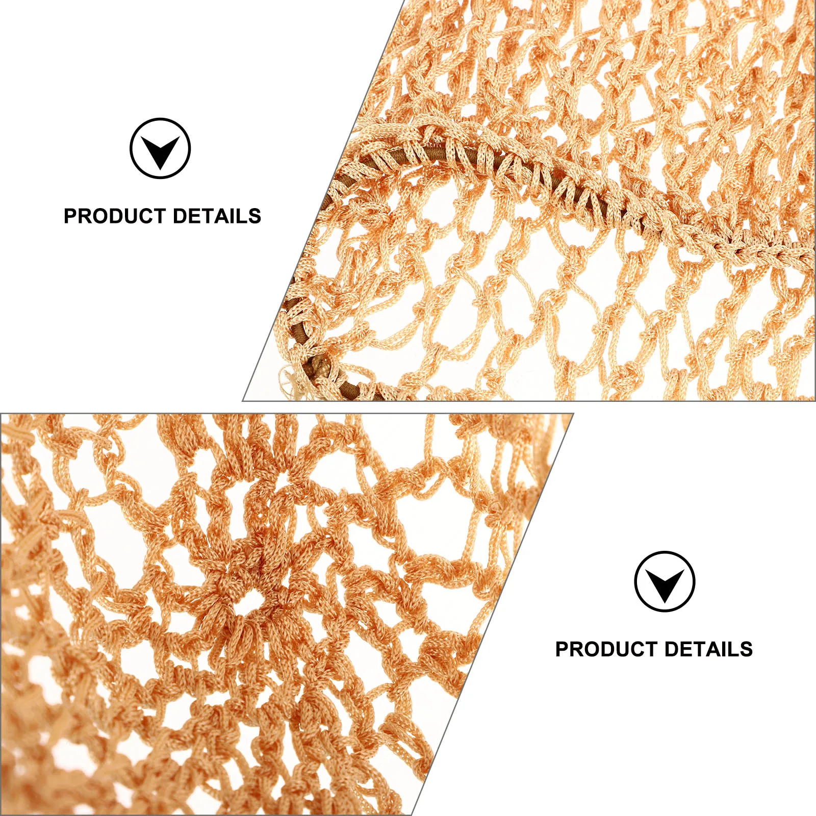 

2pcs Mesh Durable Sleep Bonnet Protect Hair Neat Net Cap Accessories Women Curls Hat Long Lasting Hairdo Cover