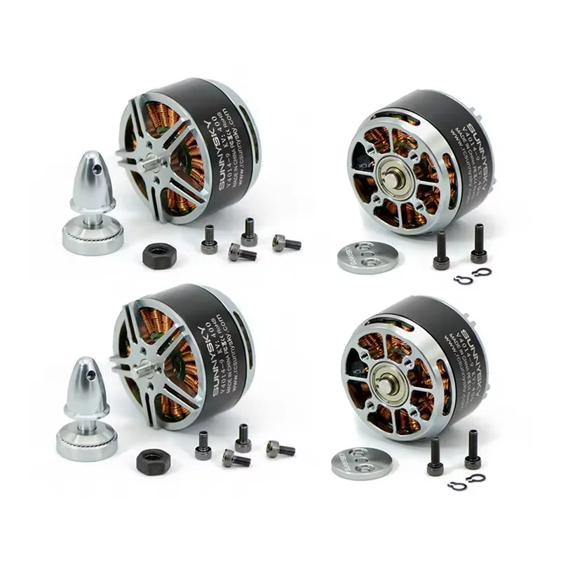 Sunnysky V4010 375KV 아웃러너 브러시리스 디스크 타입 300W 모터 RC 멀티콥터 DIY 쿼드콥터 모델