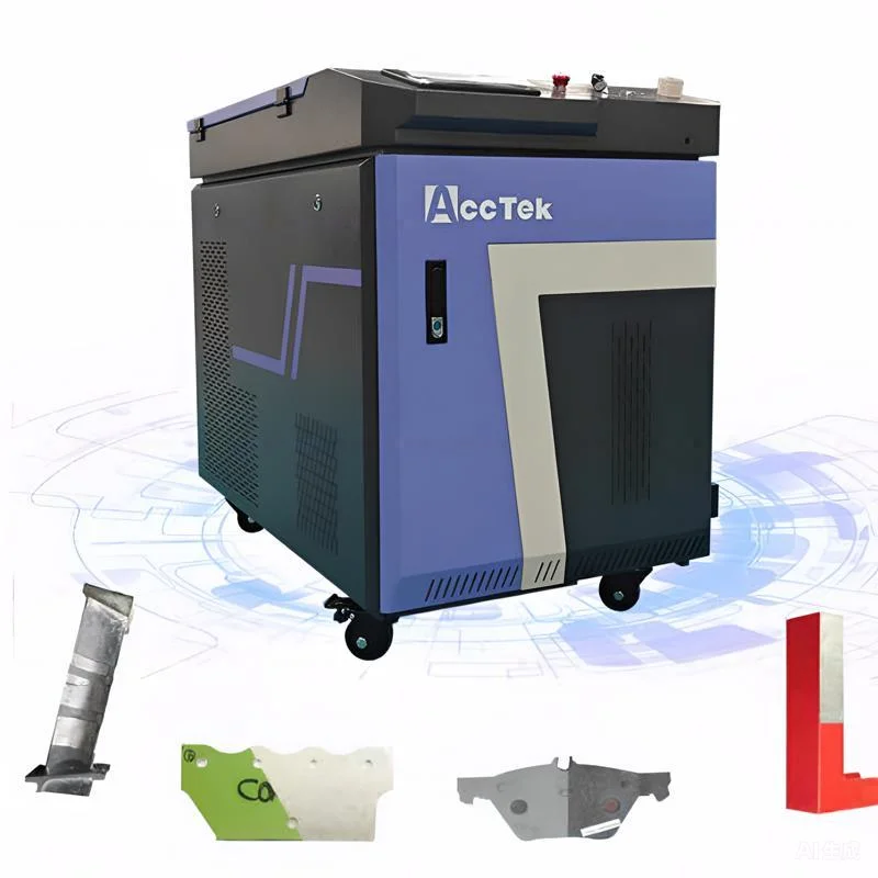 新しいパルスレーザー洗浄機 200 ワット産業用レーザー洗浄機ポータブルハンドヘルドレーザー錆除去