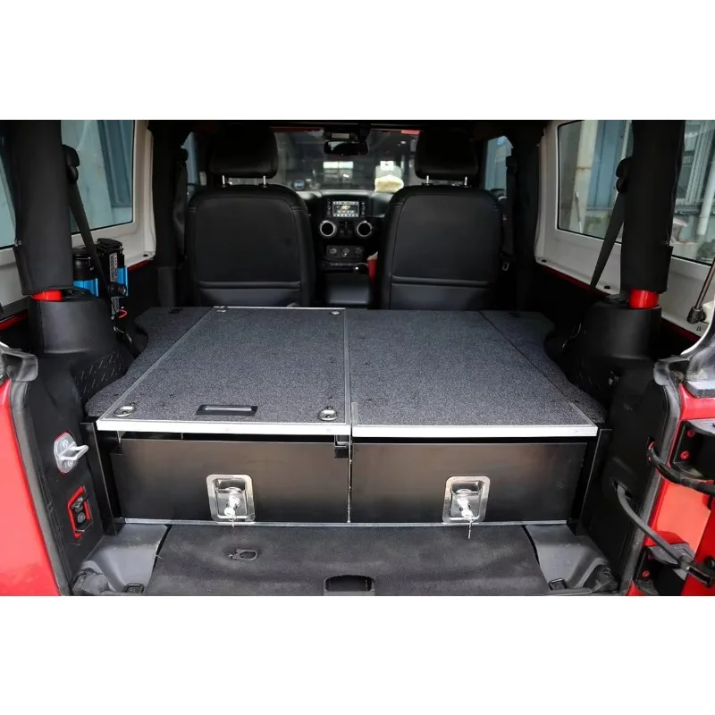 Best 4Wd 4X4 Interior Accessories Storage Land Cruiser  Rear Drawers For Modular System Sale